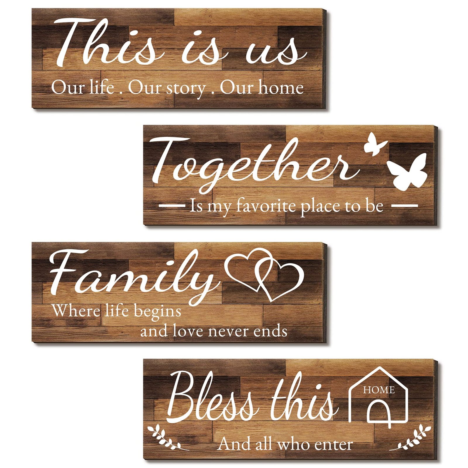 Product - 10 Best Personalized Family Signs for Every Home Style in 2026