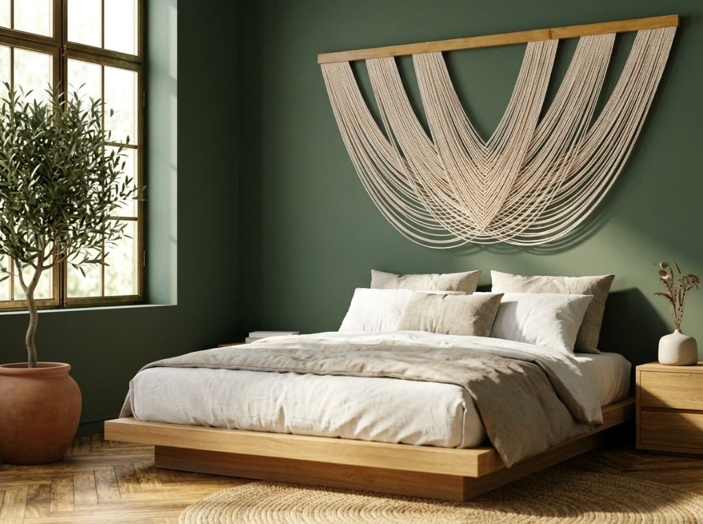 A stunning, high-resolution 4: - 7 Best Extra-Large Macrame Statement Pieces to Replace Your Traditional Headboard