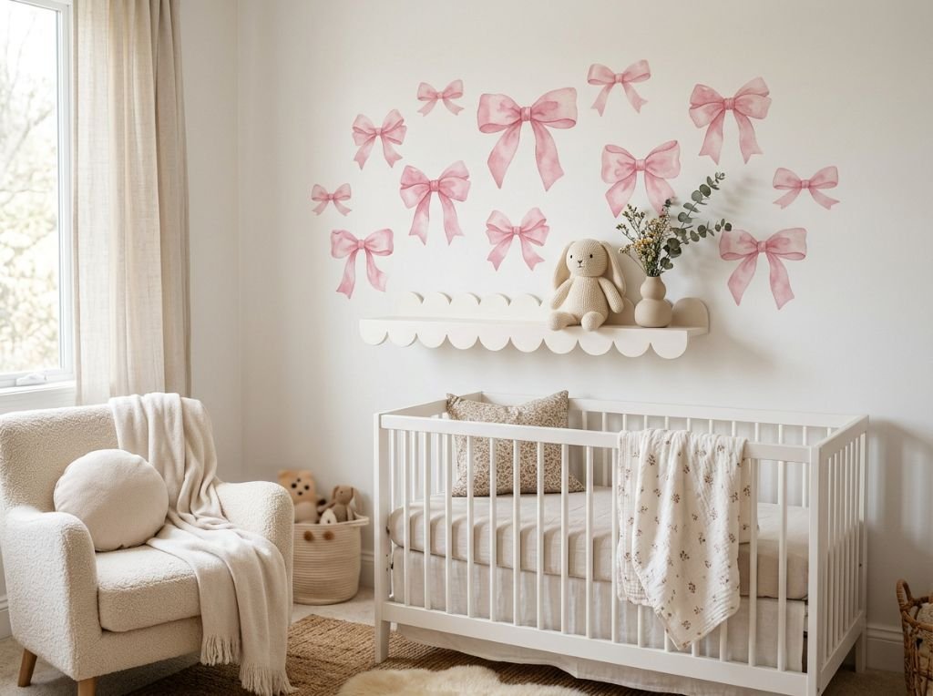 A stunning, high-resolution 4: - Budget-Friendly Aesthetic Decor for a Whimsical Girl's Room Makeover