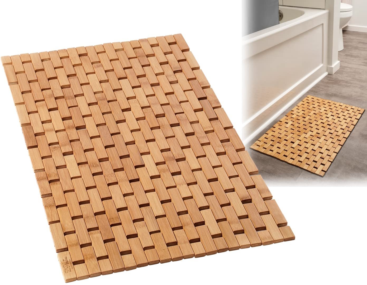 Product - Sustainable & Stylish: Top Bamboo Bath Mats for an Eco-Conscious Home