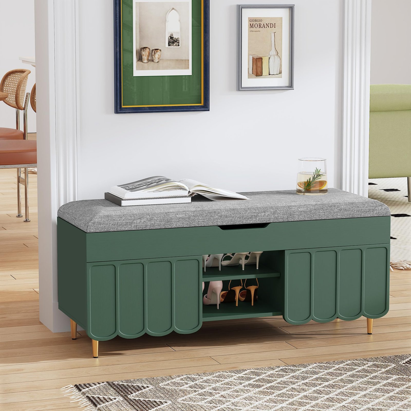 Product - Ultimate Organization: Best Modern Entryway Benches with Hidden Shoe Storage