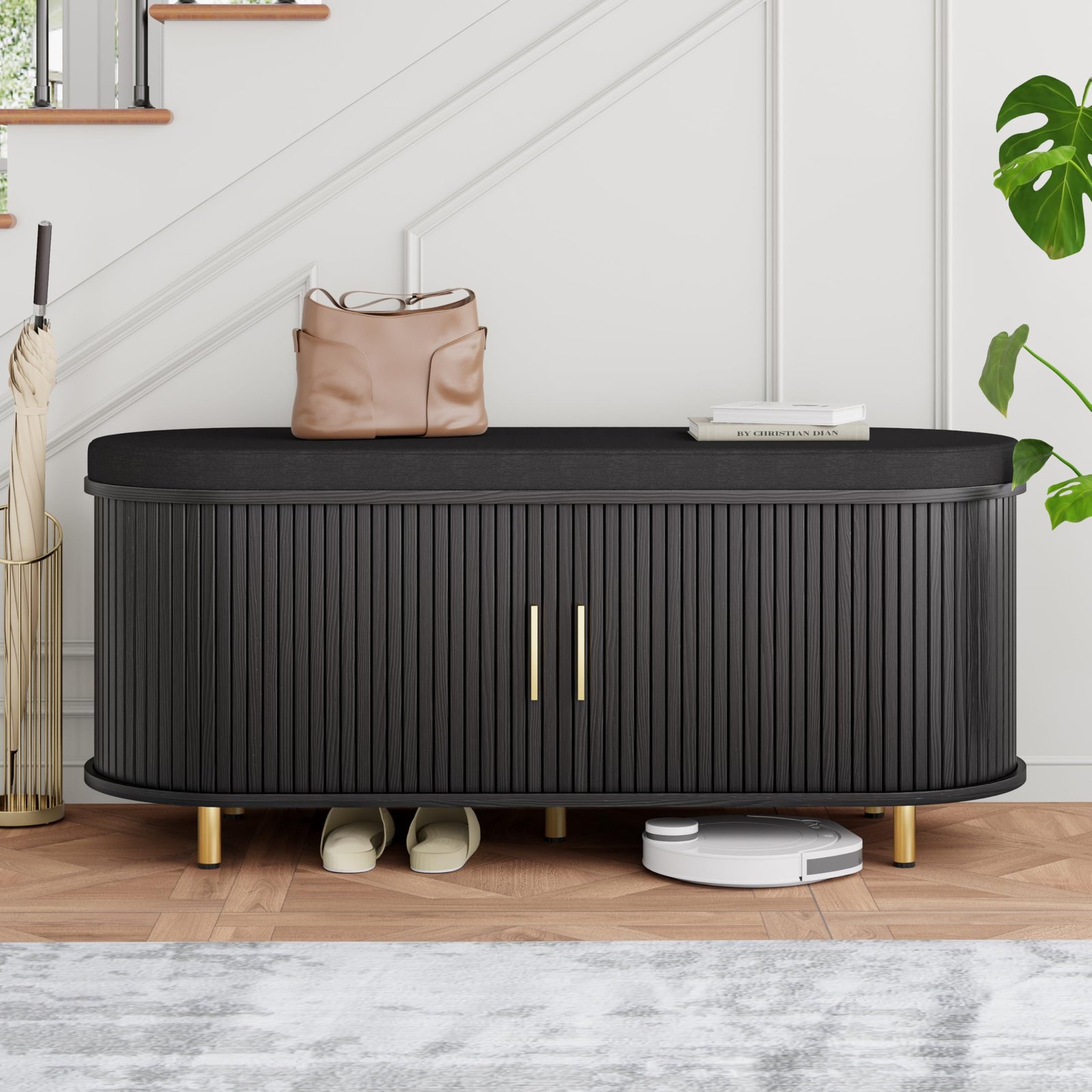 Product - Ultimate Organization: Best Modern Entryway Benches with Hidden Shoe Storage